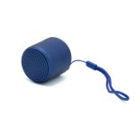 Беспроводная Bluetooth колонка Music TWS софт-тач, темно-синяя — изображение 2