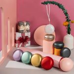 Беспроводная Bluetooth колонка Burger Inpods TWS софт-тач, темно-синяя — изображение 2