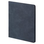 Еженедельник Urban Suede A4, синий, недатированный, в полугибкой обложке — изображение 2