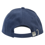 Кепка 5- панельная Salerno Heavy 350,  c белым сендвичем, темно-синяя — изображение 5