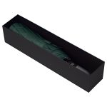 Зонт складной автоматический  Forest BERGEN, диаметр 116 см, 10 панелей, с UV защитой в подарочной коробке, зеленый — изображение 3