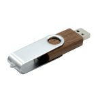 Флешка"Twist wood" 16 Гб wooden color — изображение 3