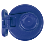 Бутылка для воды Oslo, 700 мл, пластиковая, с силиконовым кольцом, синяя — изображение 4