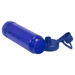 Бутылка для воды Oslo, 700 мл, пластиковая, с силиконовым кольцом, синяя — изображение 5