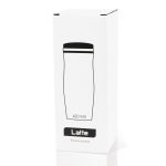 Термокружка Latte, бело-красный — изображение 4