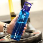 Бутылка пластиковая для воды Sportes, синяя — изображение 3