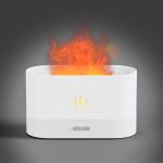 Светодиодный USB увлажнитель-ароматизатор Flame, белый — изображение 2