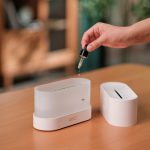 Светодиодный USB увлажнитель-ароматизатор Flame, белый — изображение 4