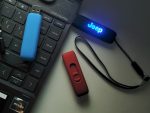 Флеш накопитель USB 2.0 COSMOS 16GB, с подсветкой, пластик, черный — изображение 3